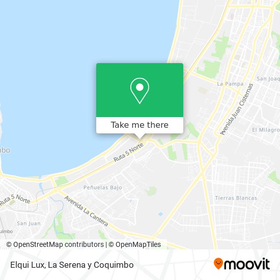 Elqui Lux map