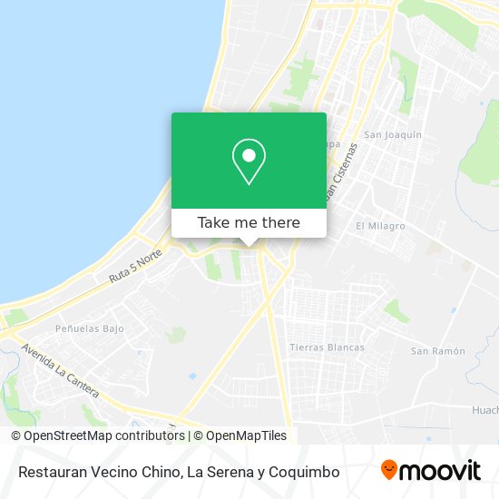 Restauran Vecino Chino map