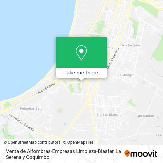 Venta de Alfombras-Empresas Limpieza-Blasfer map