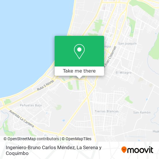 Ingeniero-Bruno Carlos Méndez map