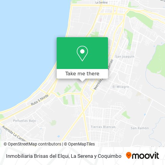 Inmobiliaria Brisas del Elqui map