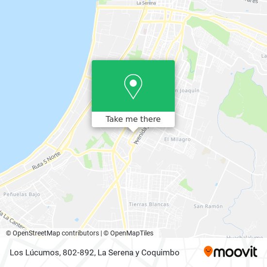 Los Lúcumos, 802-892 map
