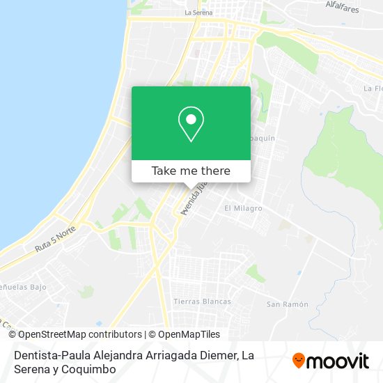 Dentista-Paula Alejandra Arriagada Diemer map