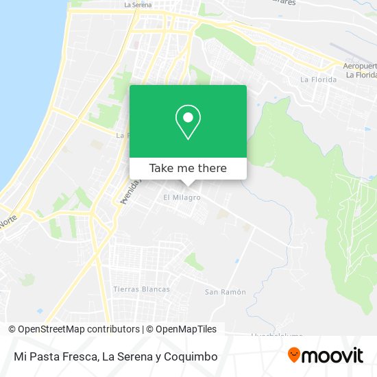 Mi Pasta Fresca map