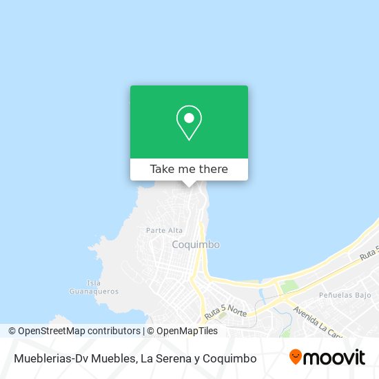 Mapa de Mueblerias-Dv Muebles