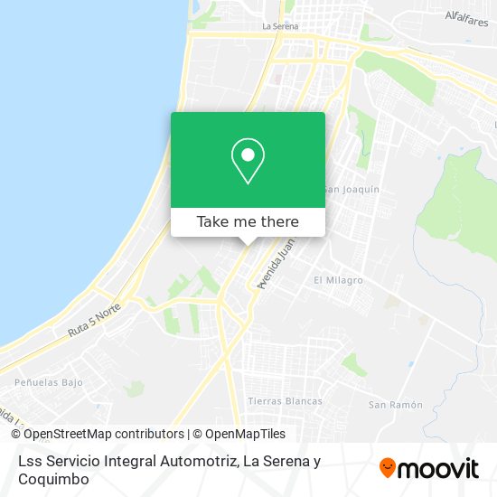 Mapa de Lss Servicio Integral Automotriz