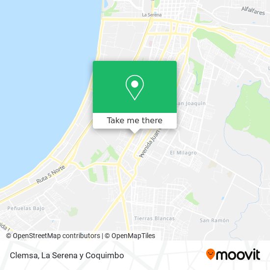 Mapa de Clemsa