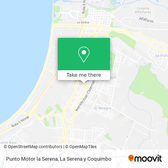 Punto Motor la Serena map