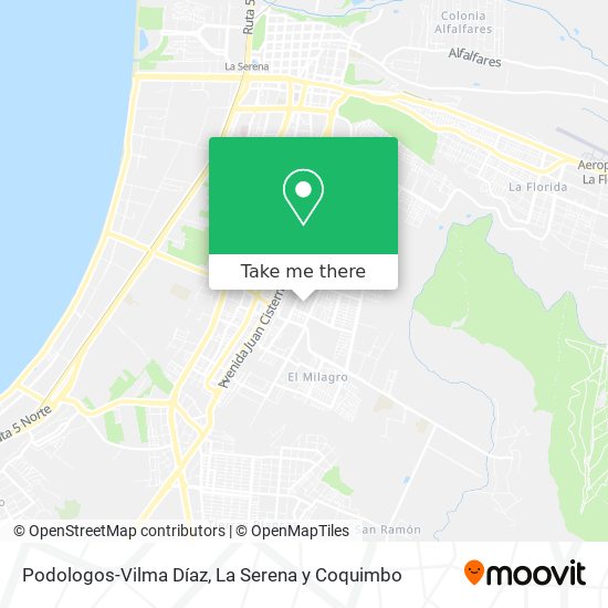 Mapa de Podologos-Vilma Díaz