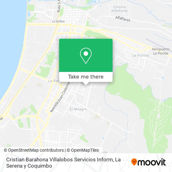 Cristian Barahona Villalobos Servicios Inform map
