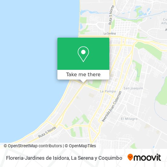 Floreria-Jardines de Isidora map