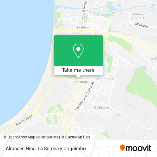 Almacén Nino map