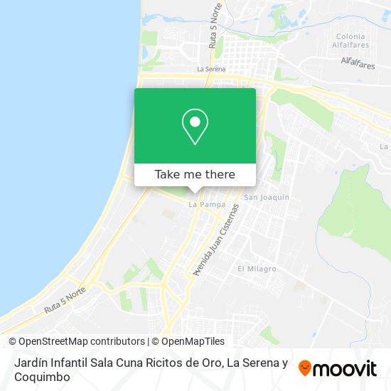 Jardín Infantil Sala Cuna Ricitos de Oro map