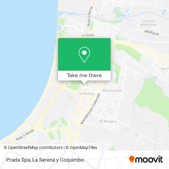 Prada Spa map