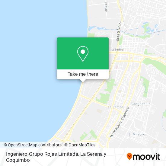 Ingeniero-Grupo Rojas Limitada map