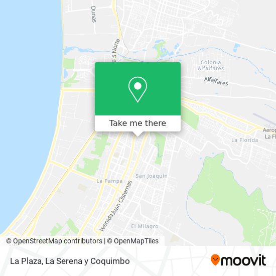 Mapa de La Plaza