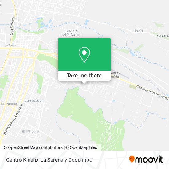 Centro Kinefix map