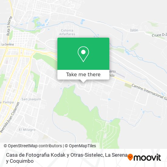 Casa de Fotografia Kodak y Otras-Sistelec map