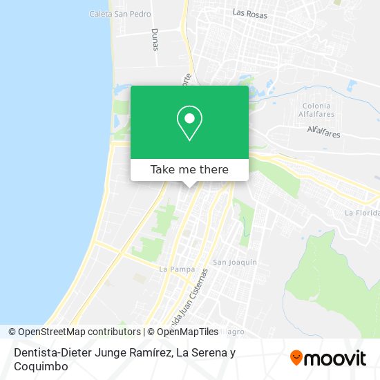 Dentista-Dieter Junge Ramírez map