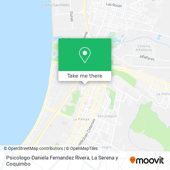 Psicologo-Daniela Fernandez Rivera map