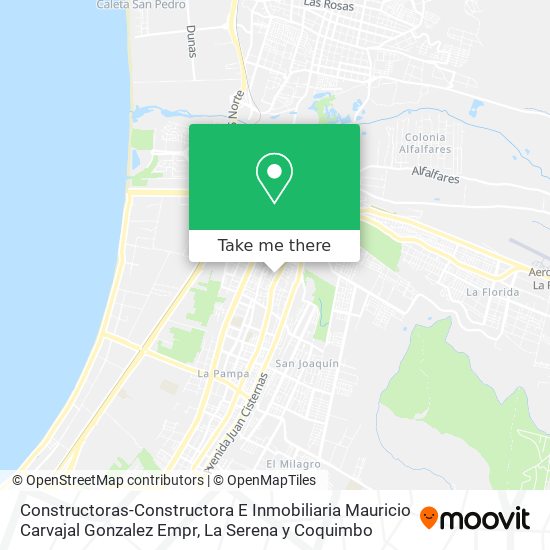 Mapa de Constructoras-Constructora E Inmobiliaria Mauricio Carvajal Gonzalez Empr