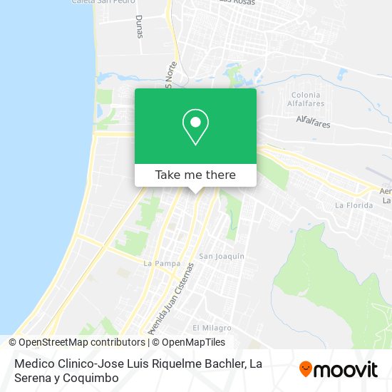 Mapa de Medico Clinico-Jose Luis Riquelme Bachler