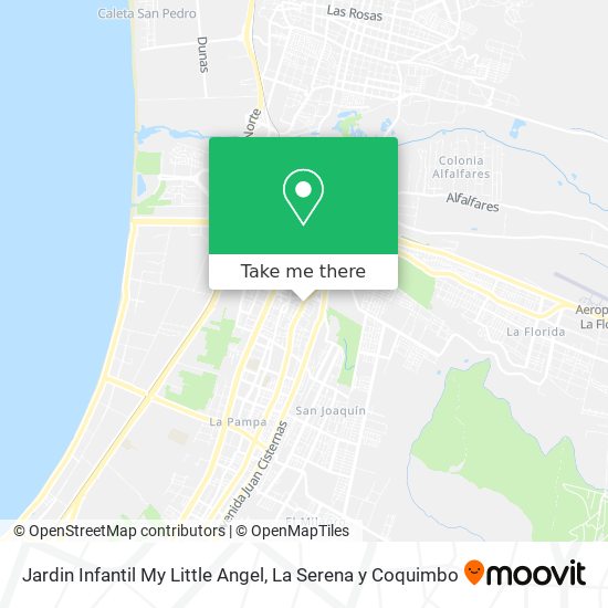 Jardin Infantil My Little Angel map