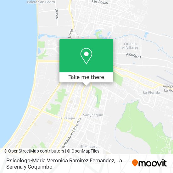 Psicologo-Maria Veronica Ramirez Fernandez map