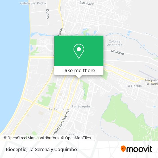 Mapa de Bioseptic