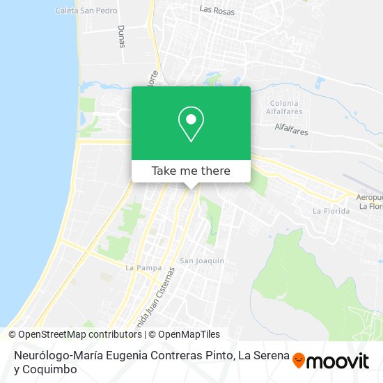 Neurólogo-María Eugenia Contreras Pinto map