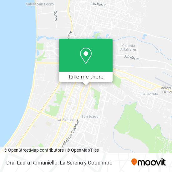 Mapa de Dra. Laura Romaniello