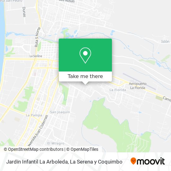 Jardín Infantil La Arboleda map