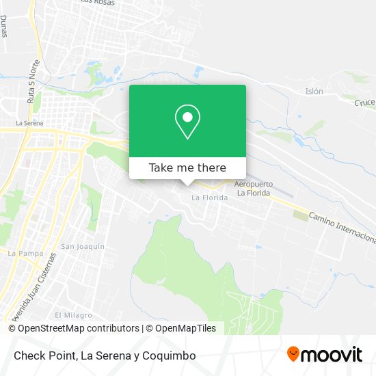 Check Point map
