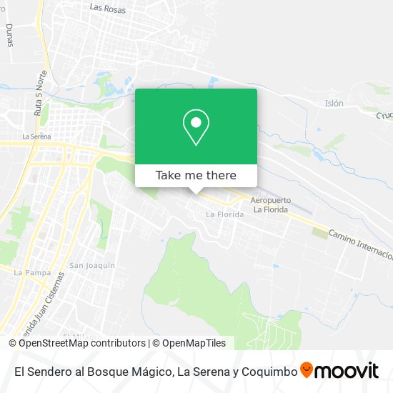 Mapa de El Sendero al Bosque Mágico