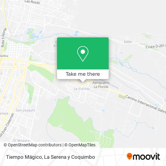 Tiempo Mágico map
