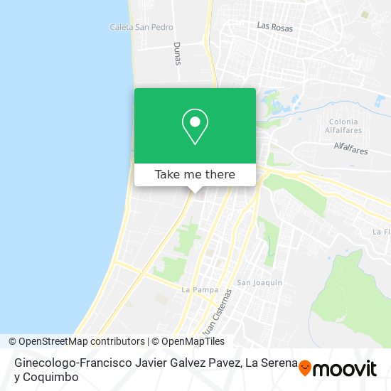 Ginecologo-Francisco Javier Galvez Pavez map
