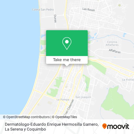 Mapa de Dermatólogo-Eduardo Enrique Hermosilla Gamero