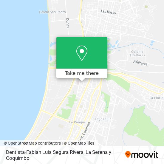 Dentista-Fabian Luis Segura Rivera map