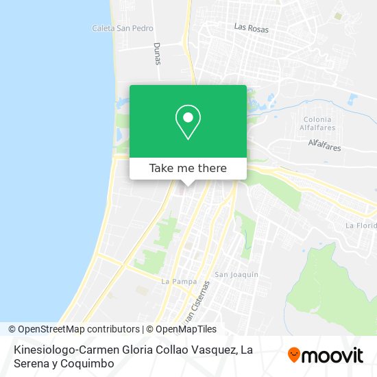 Mapa de Kinesiologo-Carmen Gloria Collao Vasquez