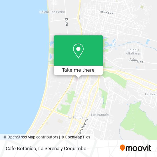 Café Botánico map
