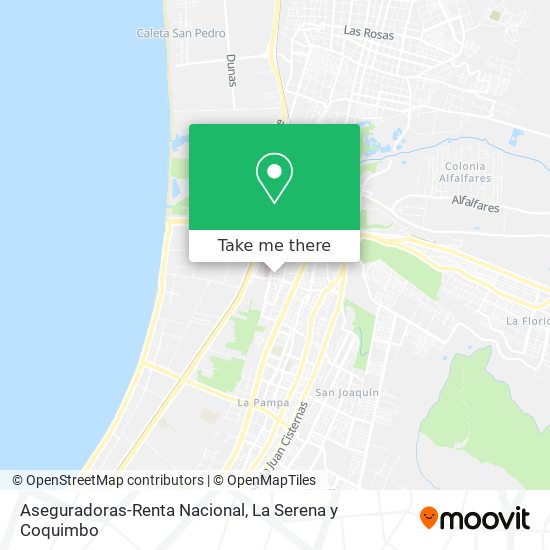 Aseguradoras-Renta Nacional map