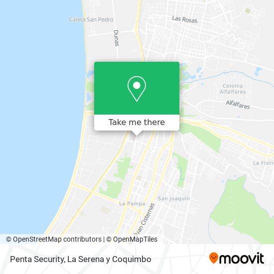 Mapa de Penta Security