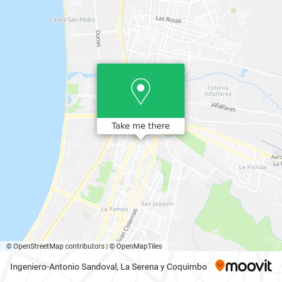 Ingeniero-Antonio Sandoval map