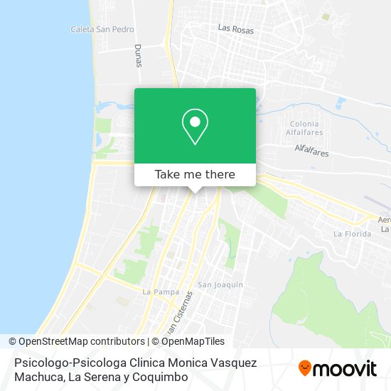 Mapa de Psicologo-Psicologa Clinica Monica Vasquez Machuca