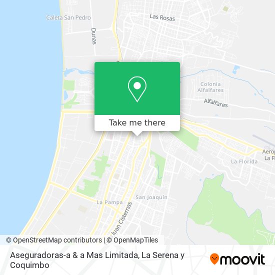 Mapa de Aseguradoras-a & a Mas Limitada