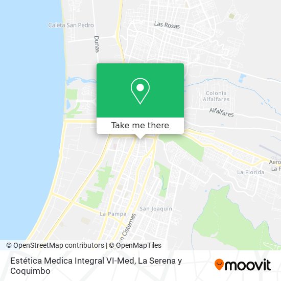 Estética Medica Integral VI-Med map
