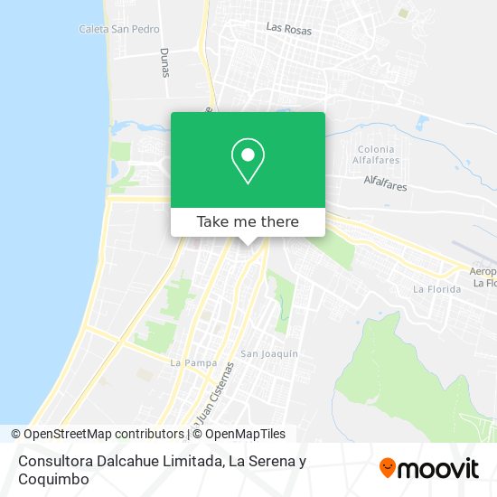 Mapa de Consultora Dalcahue Limitada