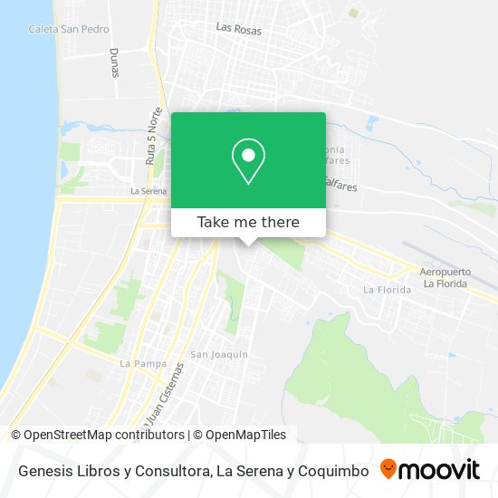 Genesis Libros y Consultora map