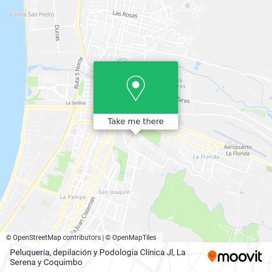 Peluquería, depilación y Podologia Clínica Jl map