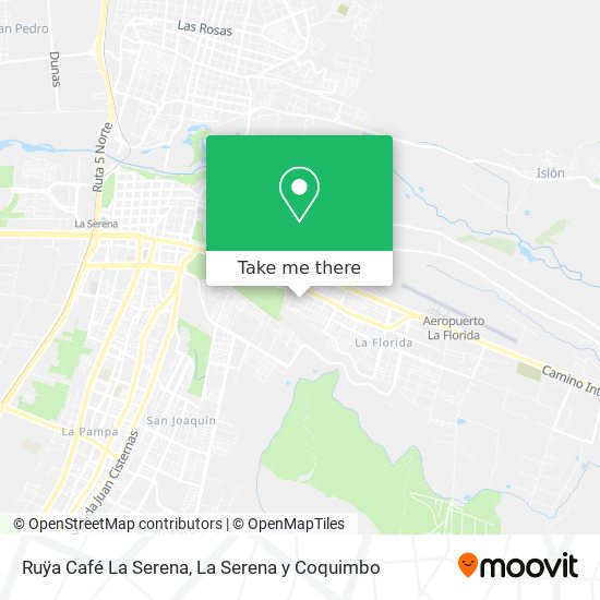 Ruÿa Café La Serena map